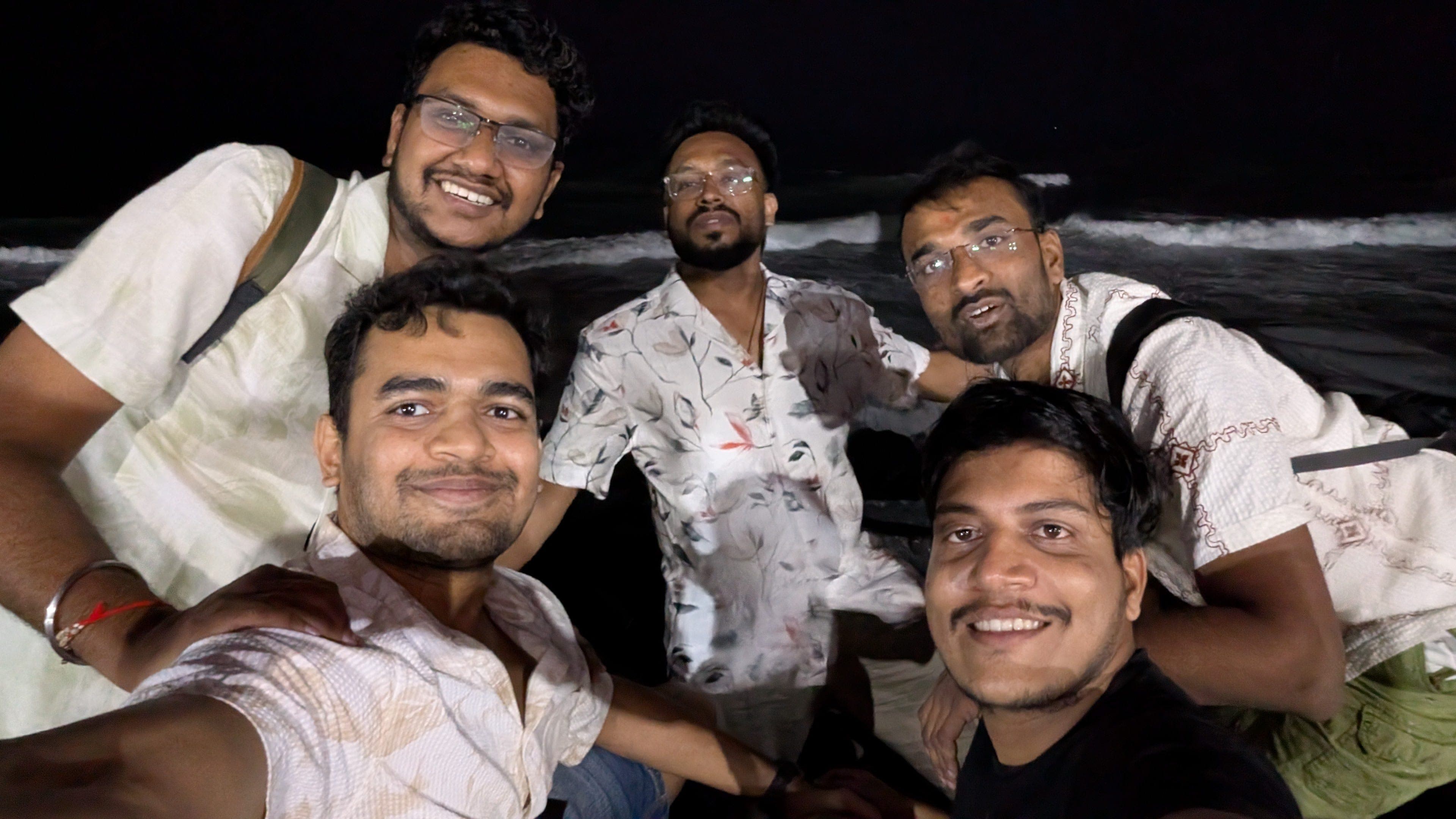 Pondicherry street & Rock beach